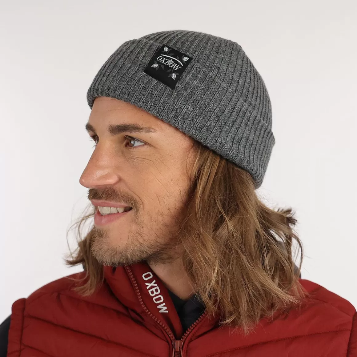 OXBOW Beanie ALCALA - Acier Chiné Heather Acier Fashion