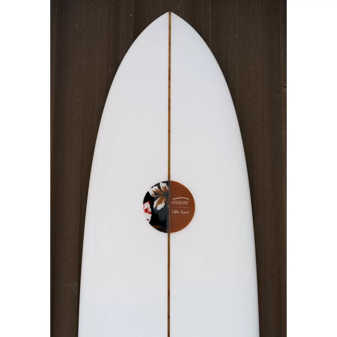 OXBOW Board GATO HEROI - Longboard the surfar 9’ White Online