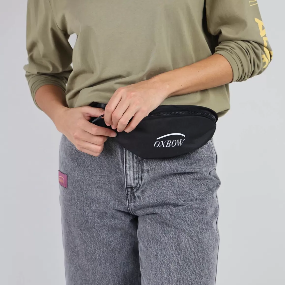 OXBOW Bum bag FORMENT - Noir Black Outlet