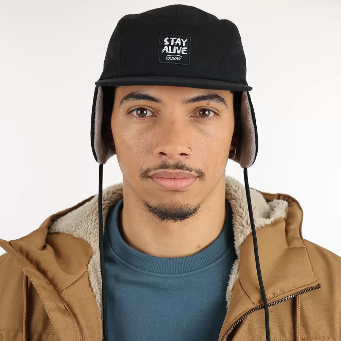 OXBOW Cap GABRIEL - Noir Black Cheap