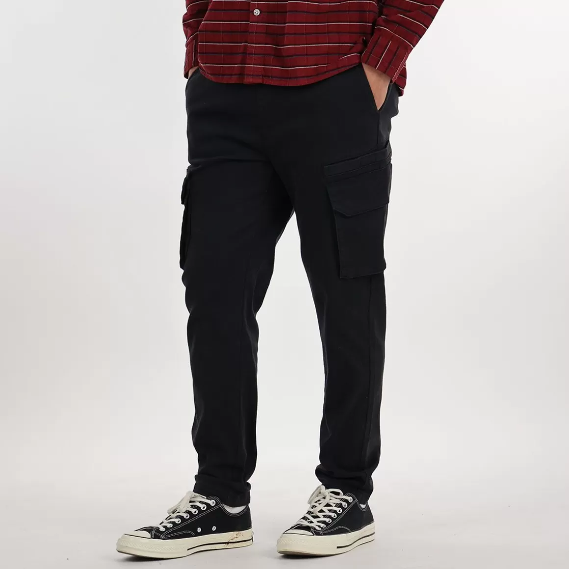 OXBOW Cargo pants RYNGO - Noir Black Best
