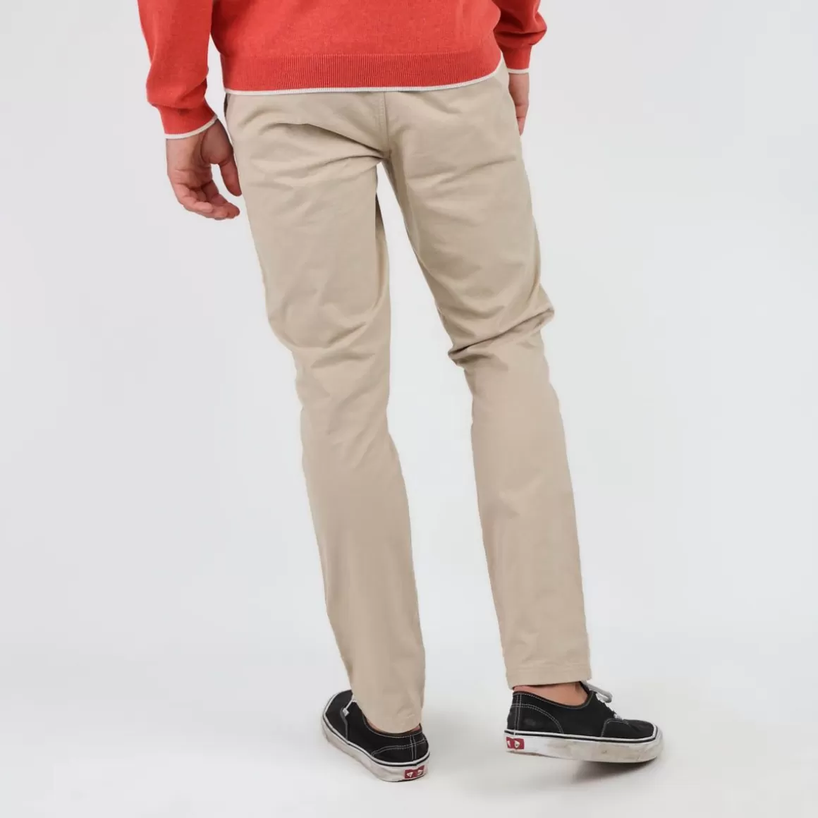 OXBOW Chino pants REANO - Beige Best Sale