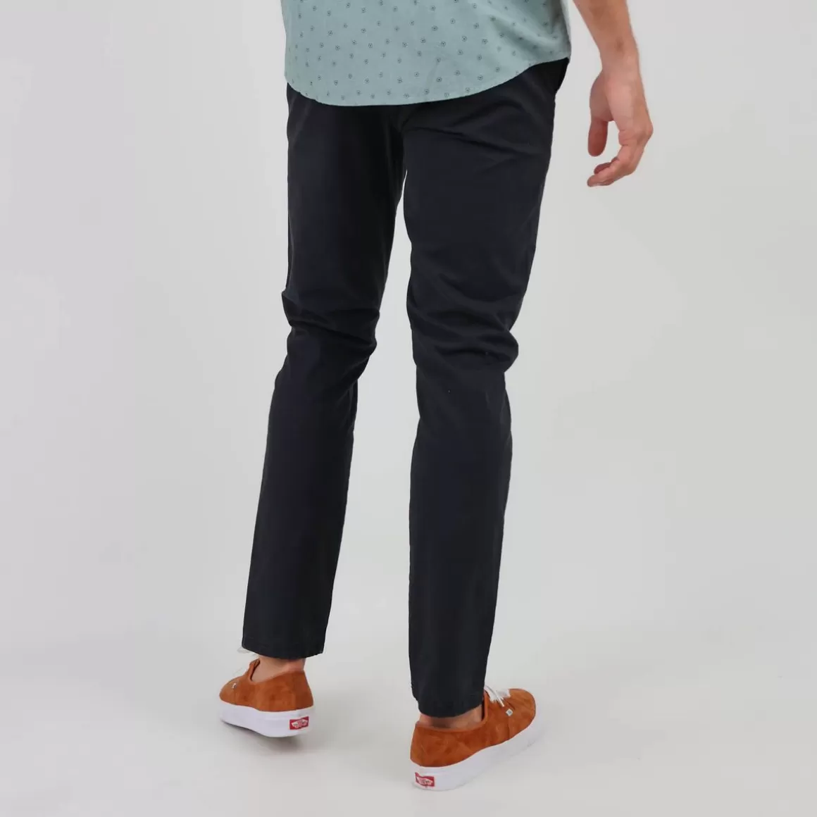 OXBOW Chino pants REANO - Noir Black Fashion