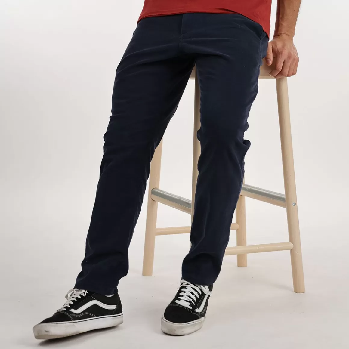 OXBOW Chino pants REANOUR - Deep Marine Sale