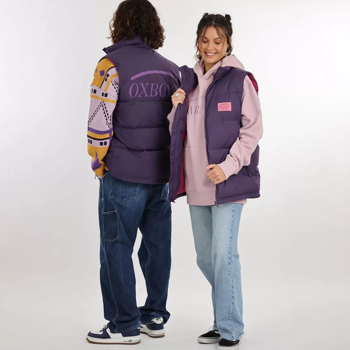 OXBOW COLLECTOR Down jacket BYBEE - Velvet Discount
