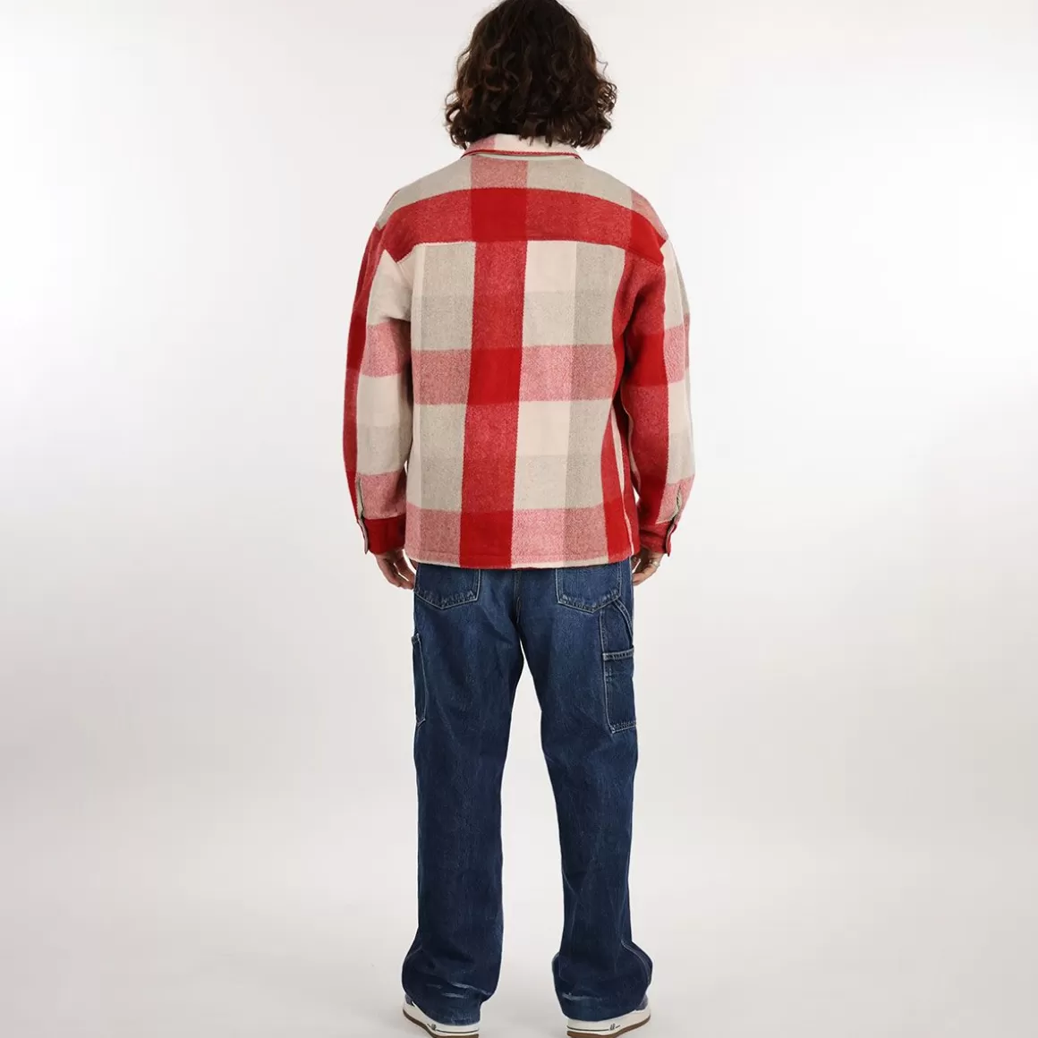 OXBOW COLLECTOR Overshirt IAN - Deep Red Shop