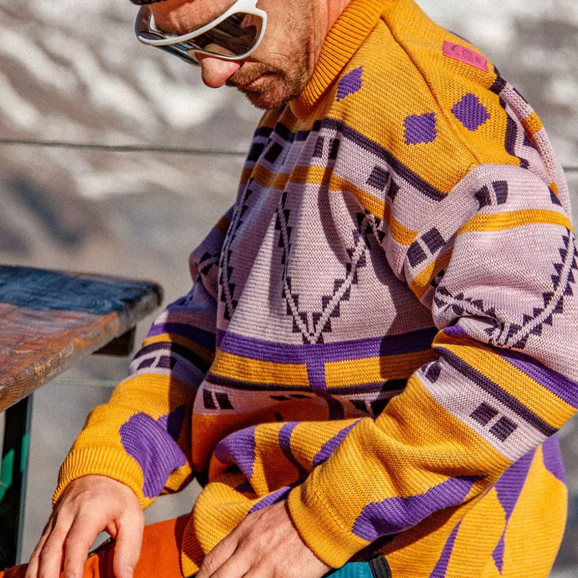 OXBOW COLLECTOR Sweater POHOSNOW - Sahara New