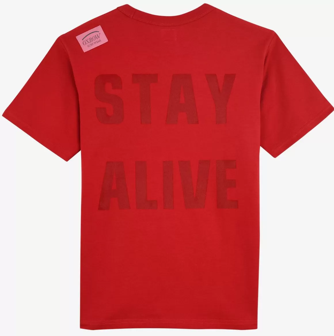 OXBOW COLLECTOR Tee-Shirt FABRICE - Deep Red Outlet