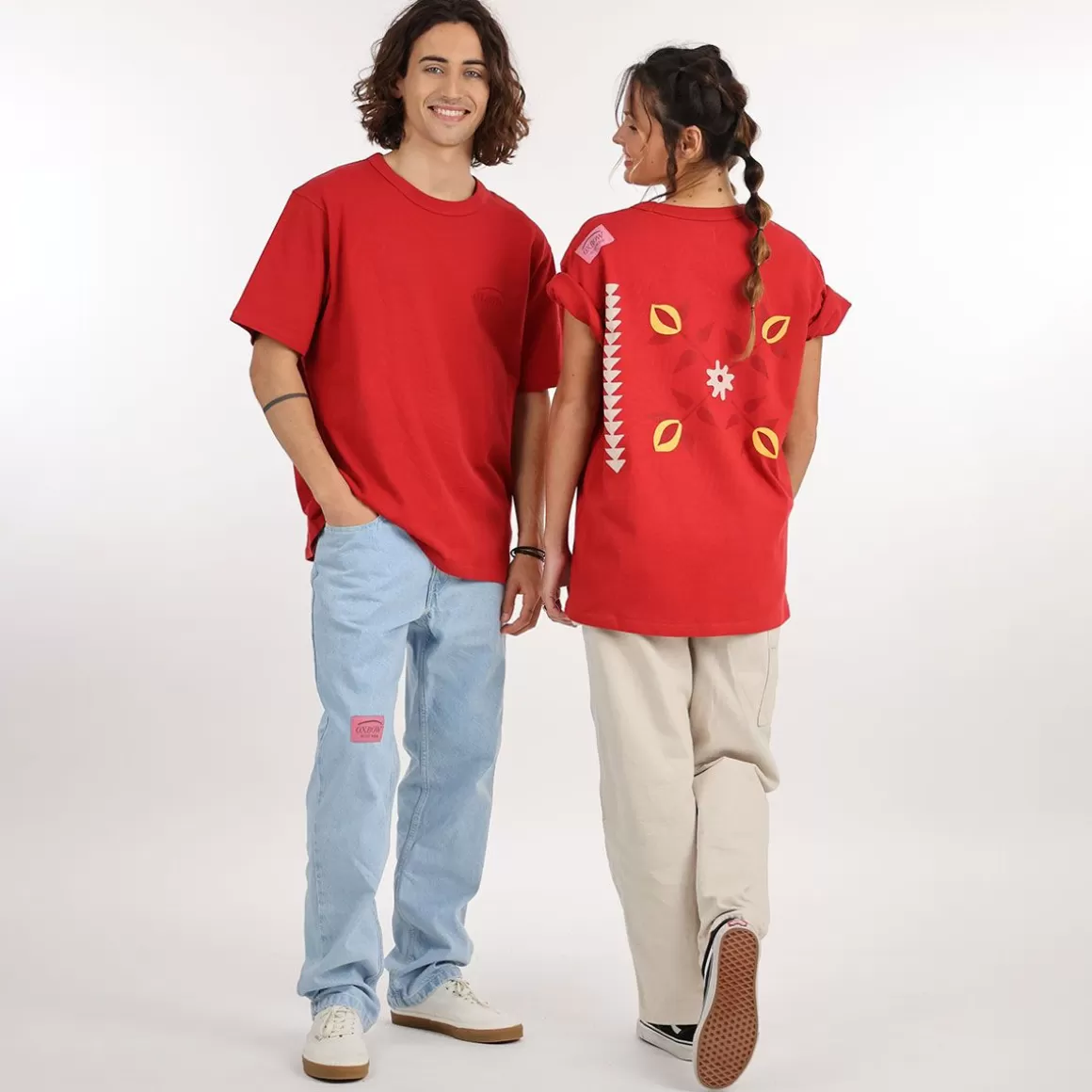 OXBOW COLLECTOR Tee-Shirt ISABELLE - Deep Red Cheap