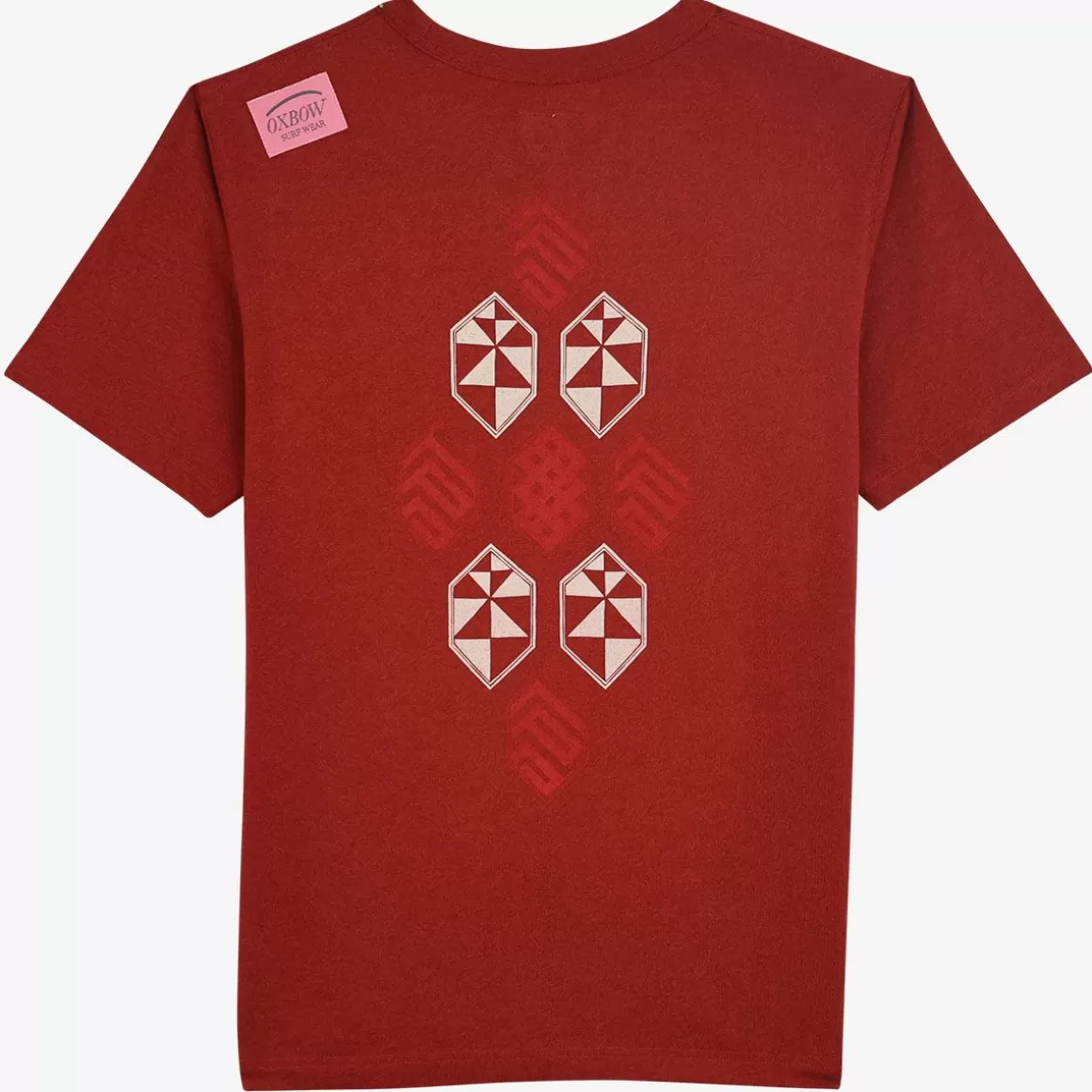 OXBOW COLLECTOR Tee-Shirt RAOUL - Grenat Flash Sale