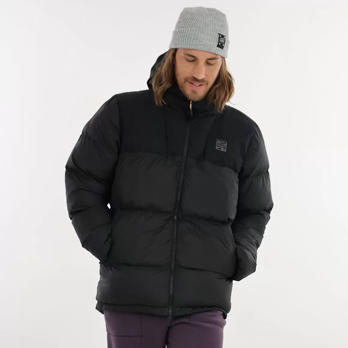 OXBOW Down jacket ANETO - Noir Black Fashion