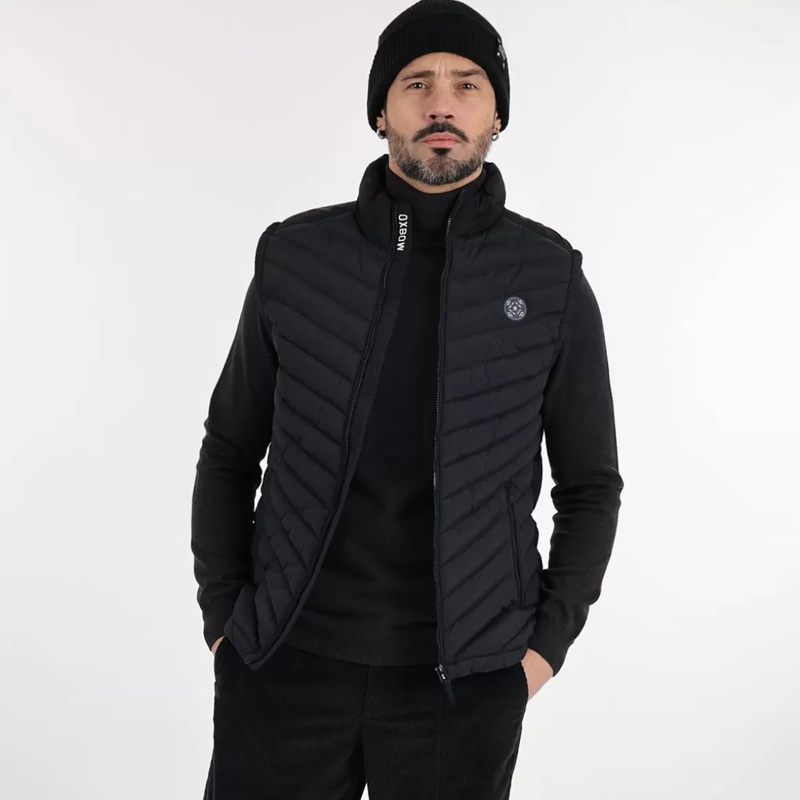 OXBOW Down jacket JELKOR - Noir Black Sale