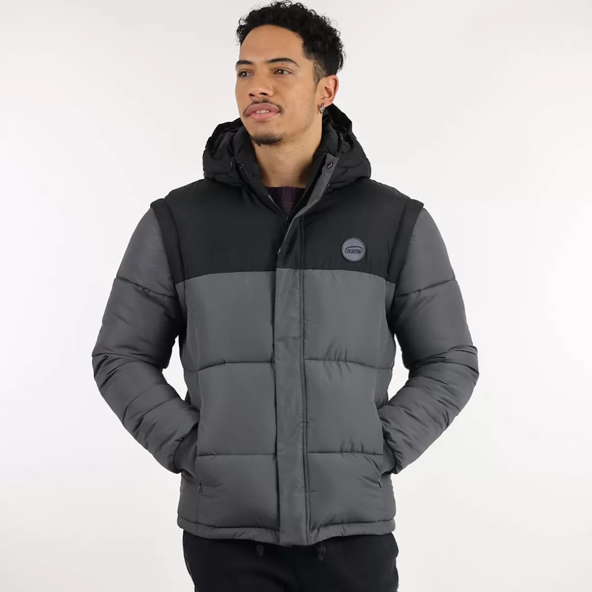 OXBOW Down jacket JOE - Anthracite Sale