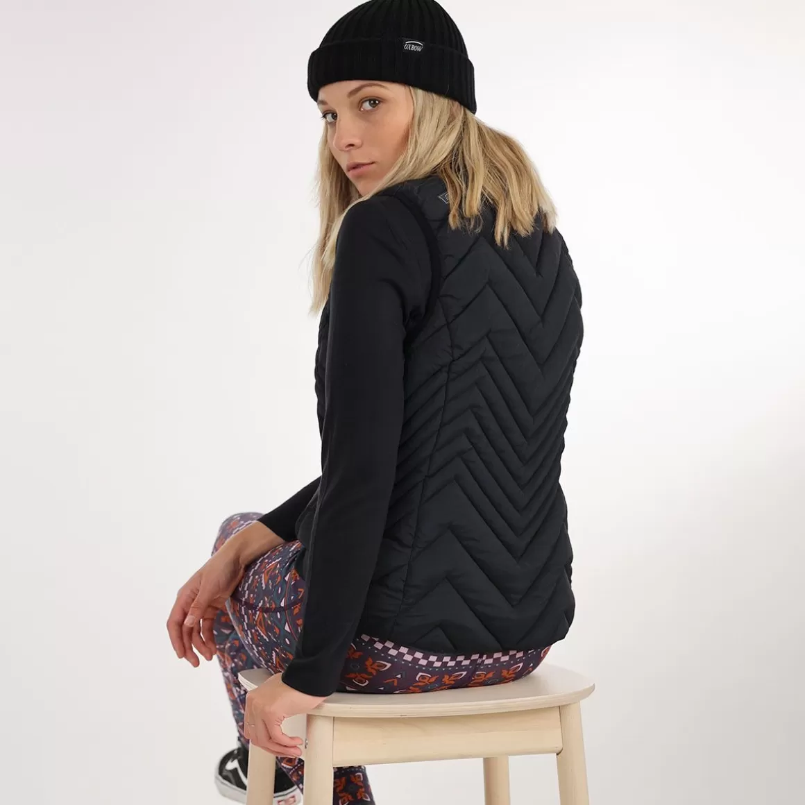 OXBOW Down jacket JUNA - Noir Black Sale