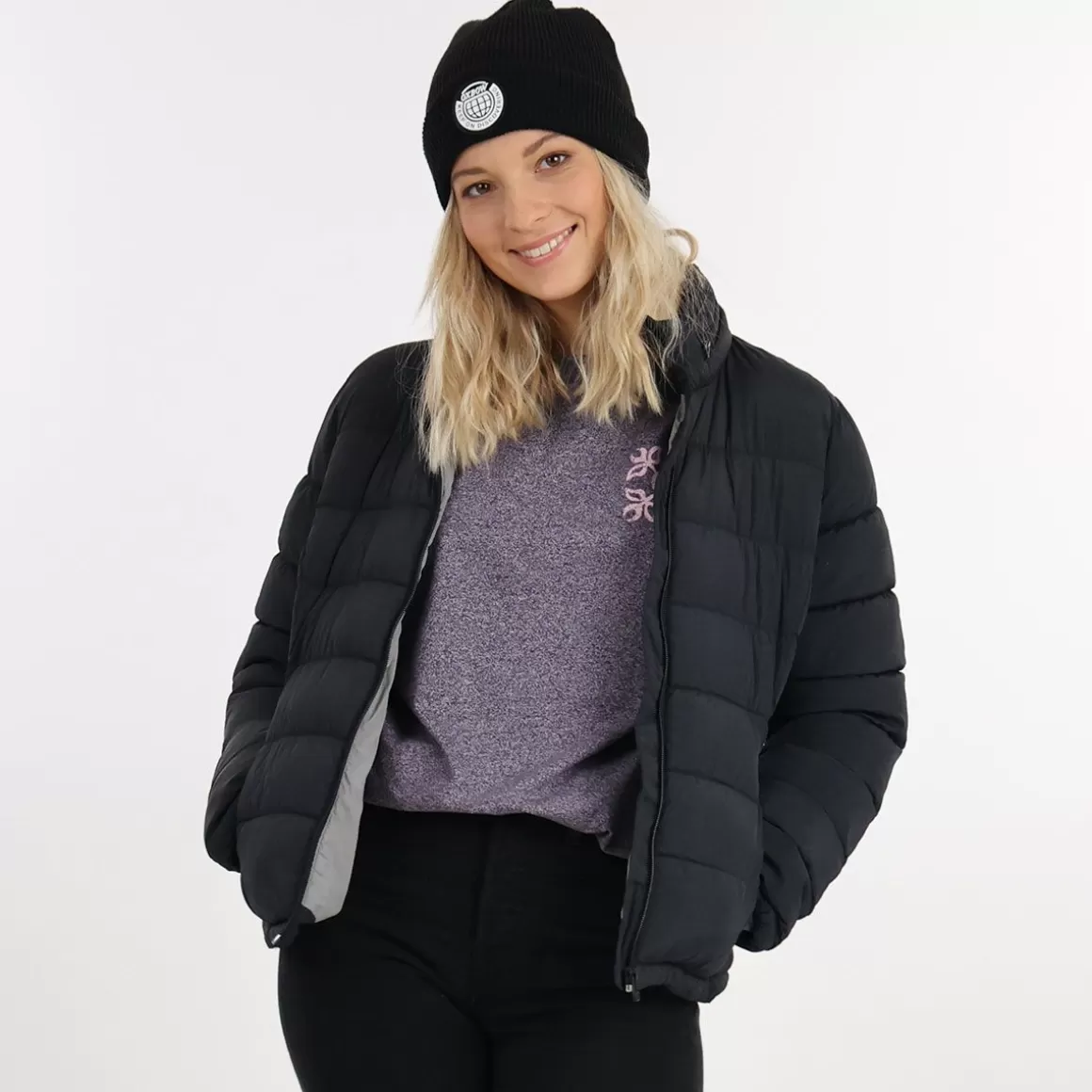 OXBOW Down jacket JUNCALE - Noir Black Clearance