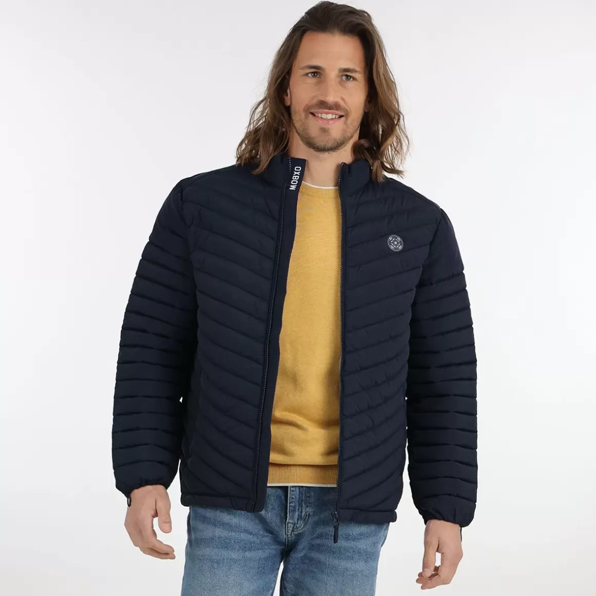 OXBOW Down jacket JUNCO - Deep Marine Flash Sale