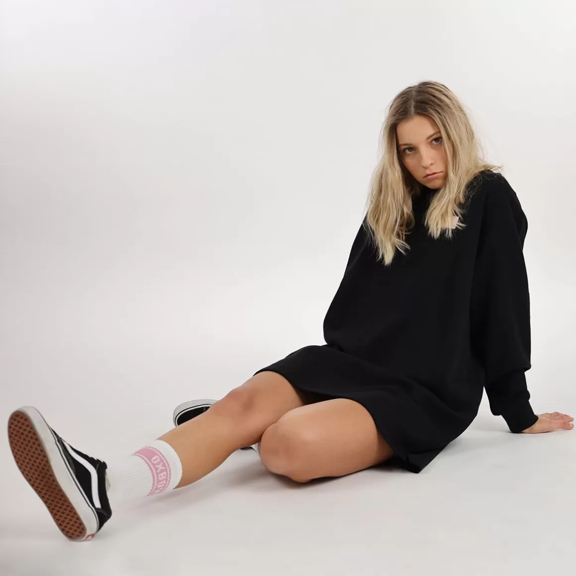 OXBOW Dress DEBBY - Noir Black Sale