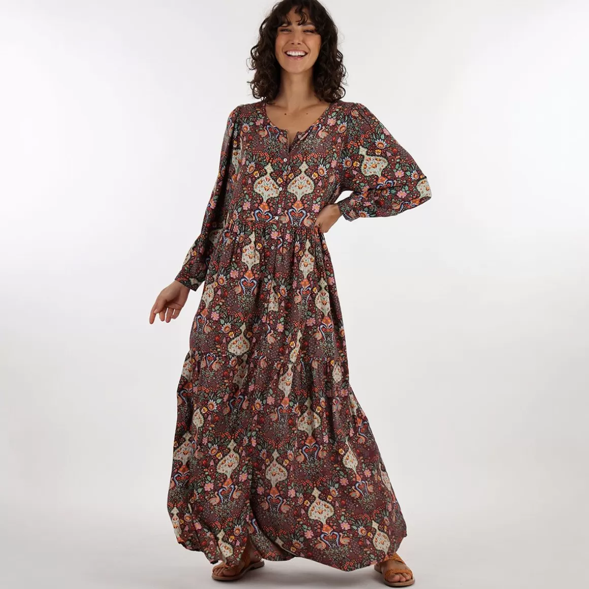 OXBOW Dress DESMOND - Terre Brulée Terre Brulu00e9e Shop