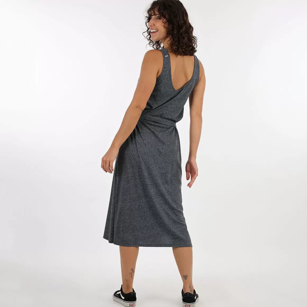 OXBOW Dress DRAFT - Anthracite Clearance