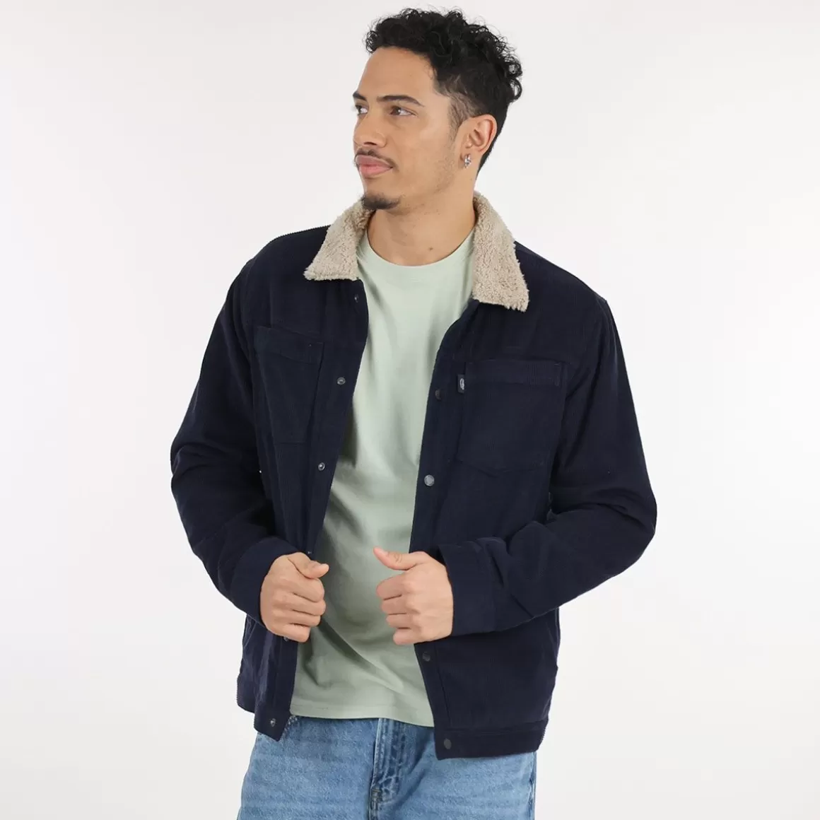 OXBOW Jacket JINGO - Deep Marine Best Sale