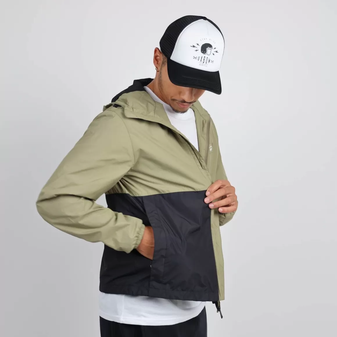 OXBOW Jacket JOAQUIM - Aloe Discount