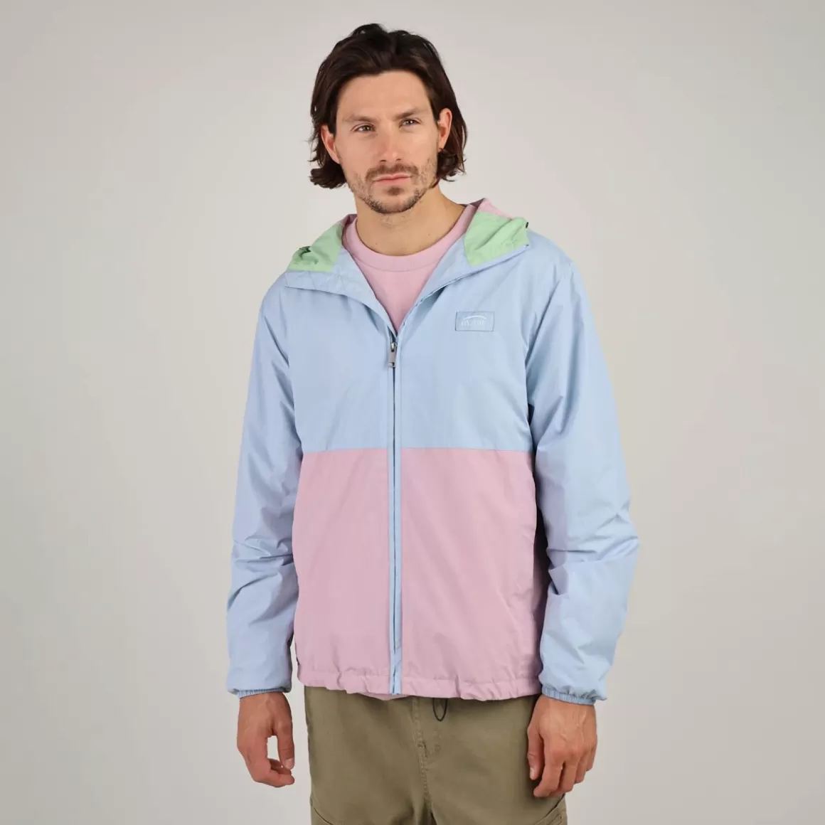 OXBOW Jacket JOAQUIM - Light Blue Flash Sale