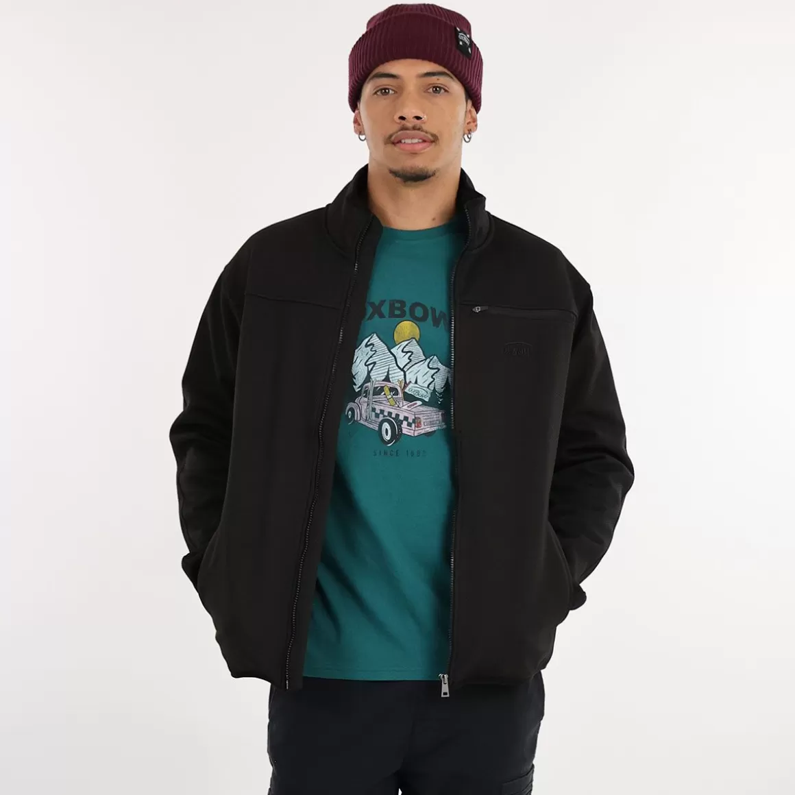 OXBOW Jacket SPAMY - Noir Black Cheap