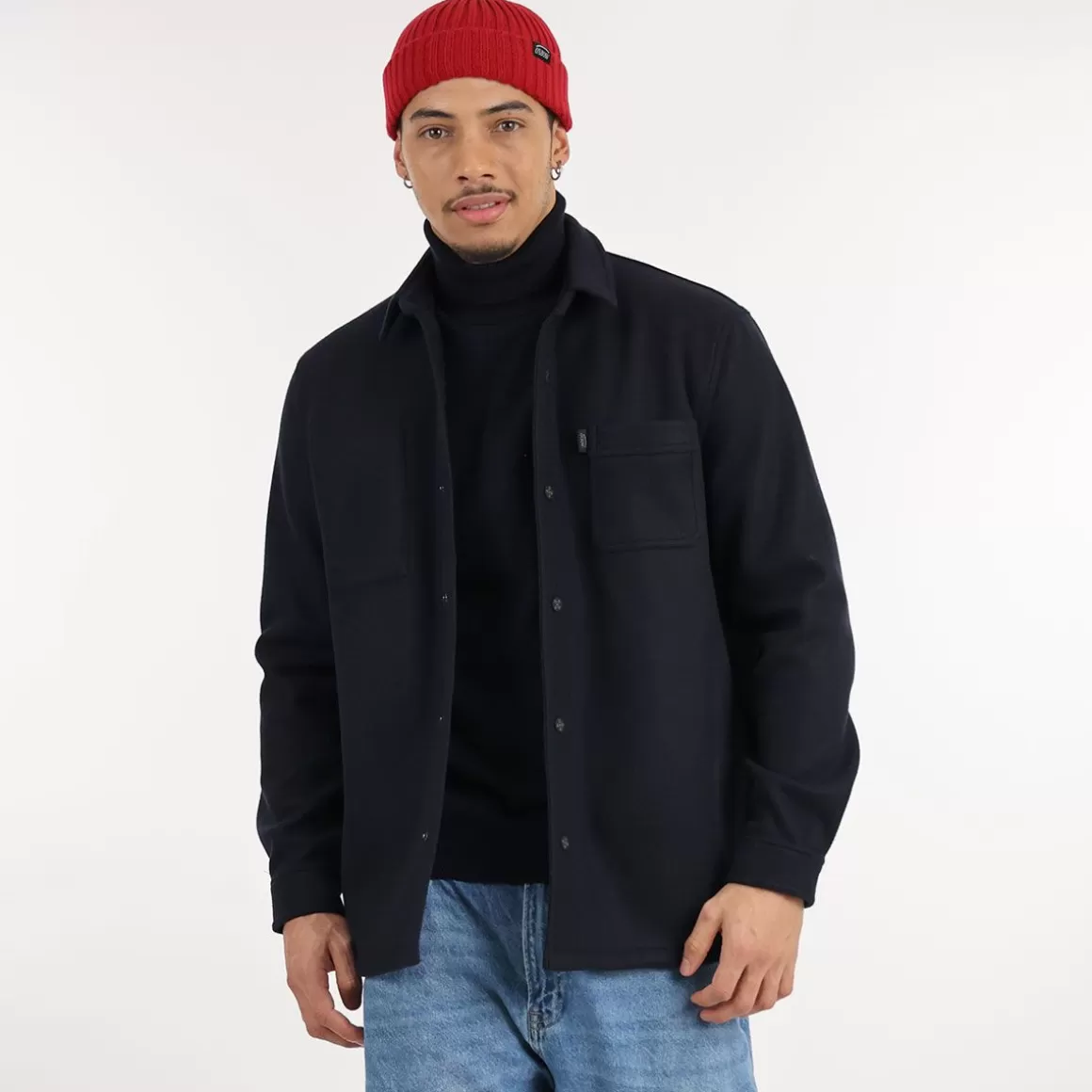 OXBOW Overshirt SIGFRID - Deep Marine New