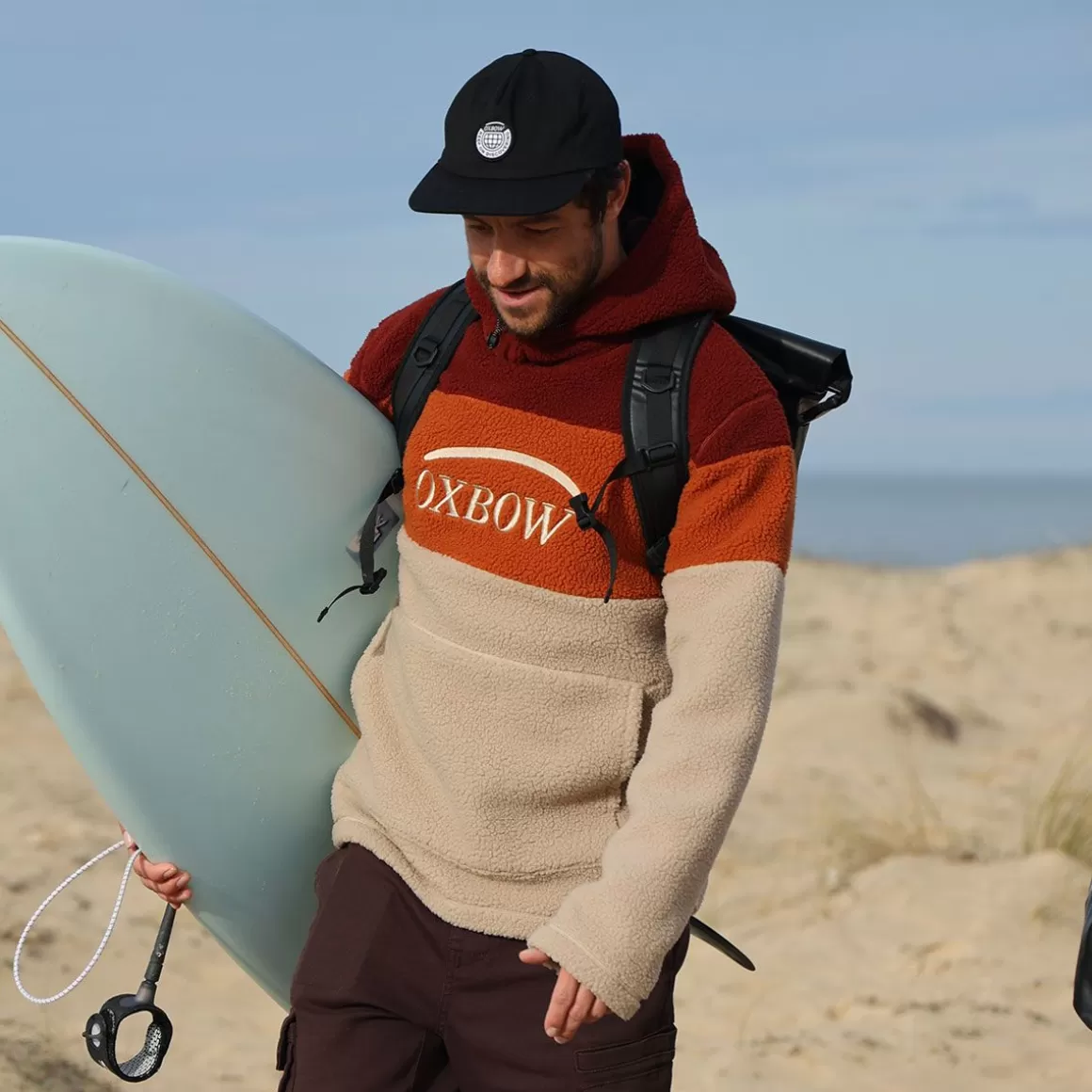 OXBOW Polar fleece SIGURD - Cuivre Fashion