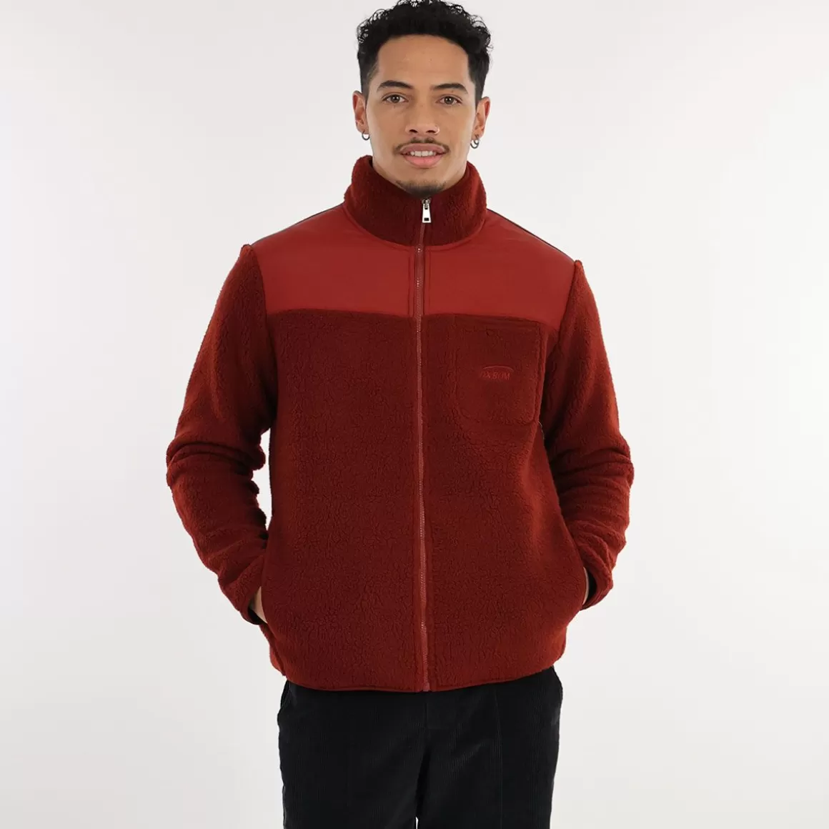 OXBOW Polar fleece STIG - Grenat Sale