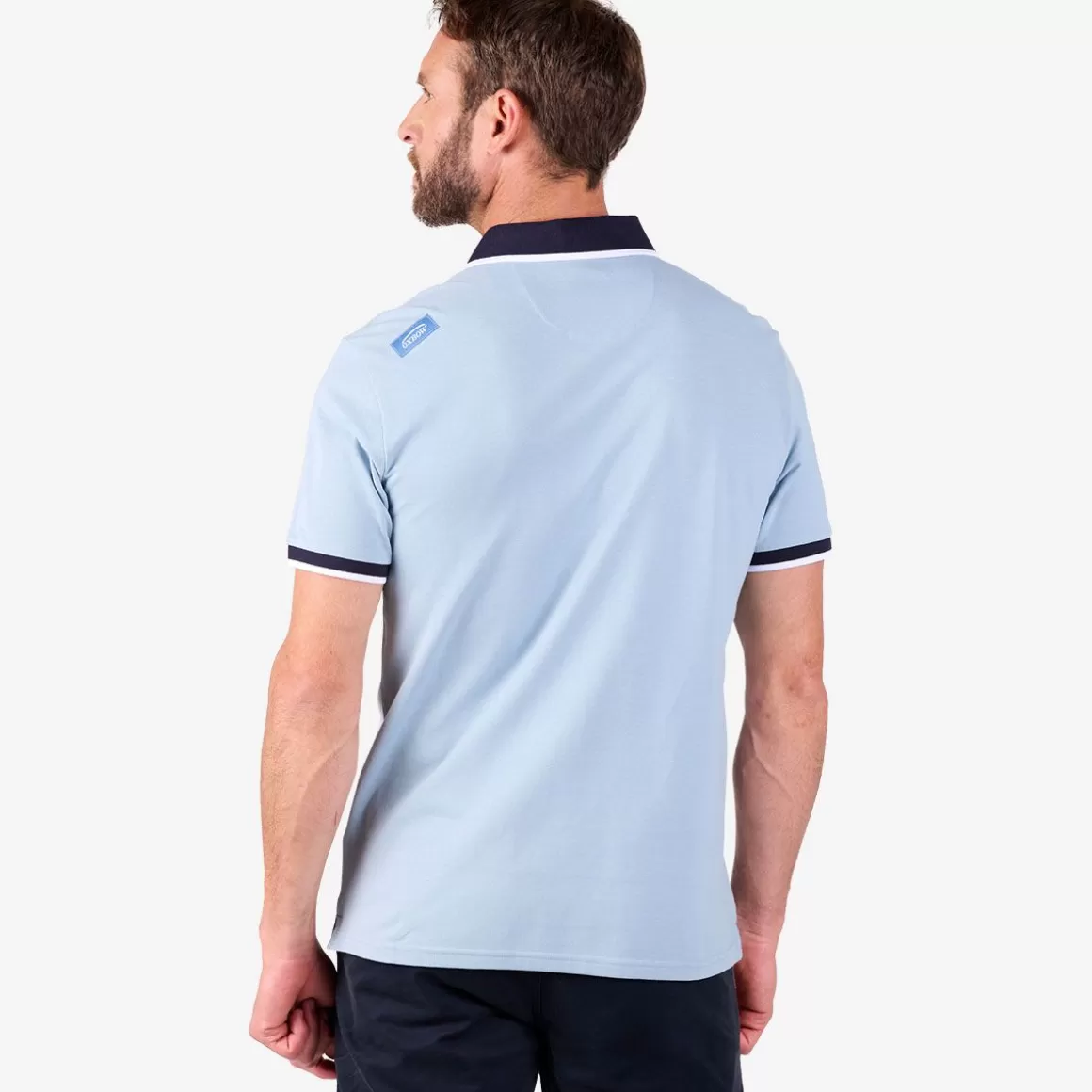 OXBOW Polo NACHEM - Bleu Fumée Bleu Fumu00e9e Outlet