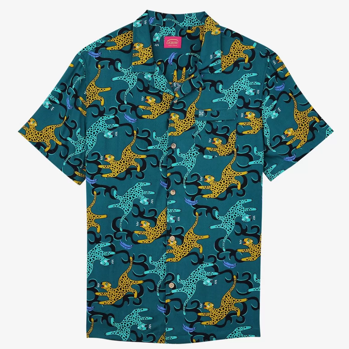 OXBOW Shirt CARIBA - Rain Forest Flash Sale