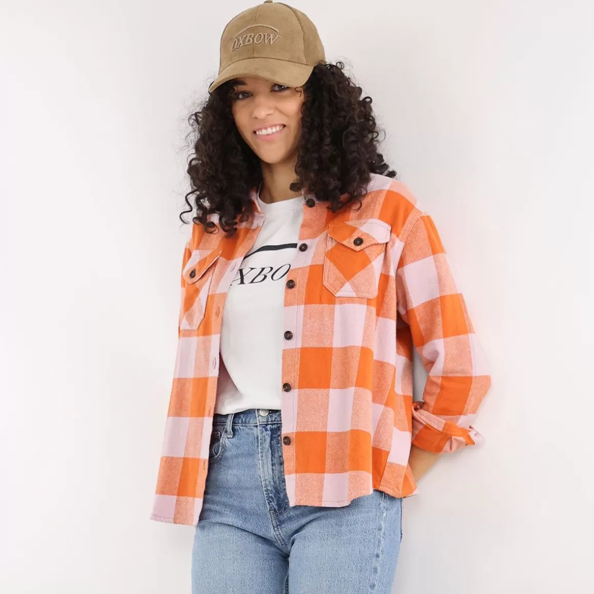 OXBOW Shirt CAROLYN - Cuivre Flash Sale
