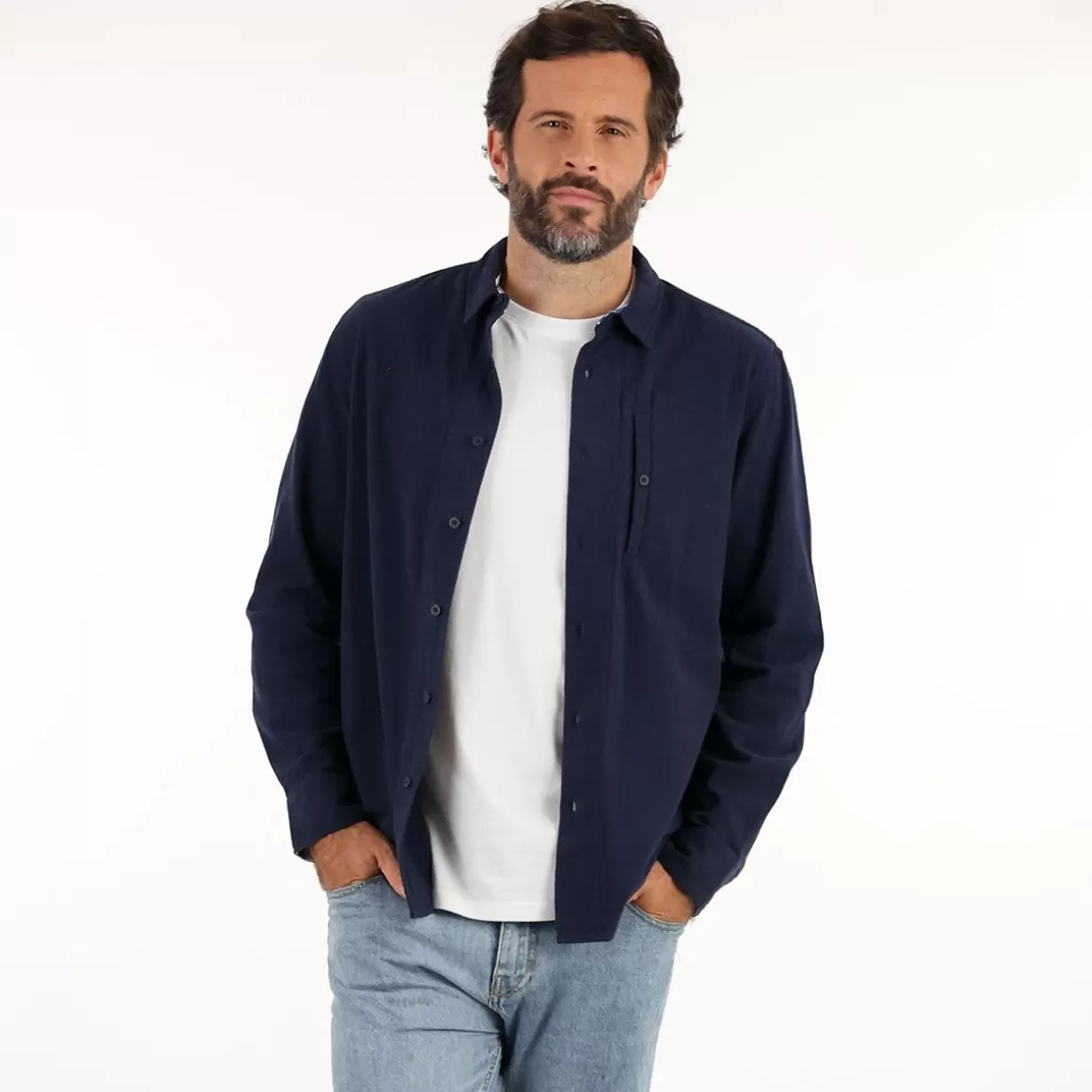 OXBOW Shirt CAZINA - Deep Marine Best Sale