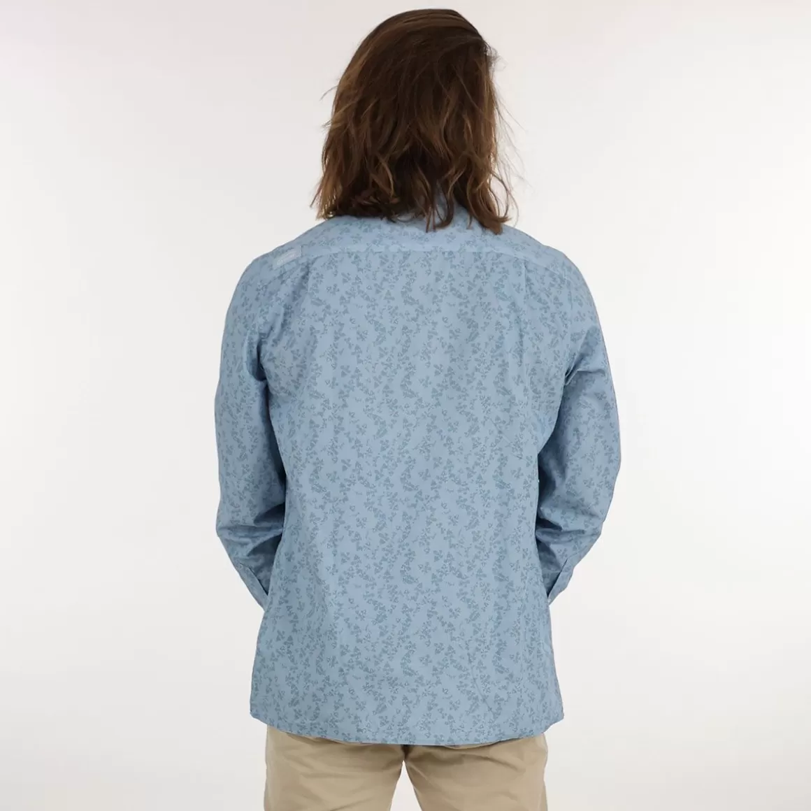 OXBOW Shirt CERLING - Light Blue Clearance