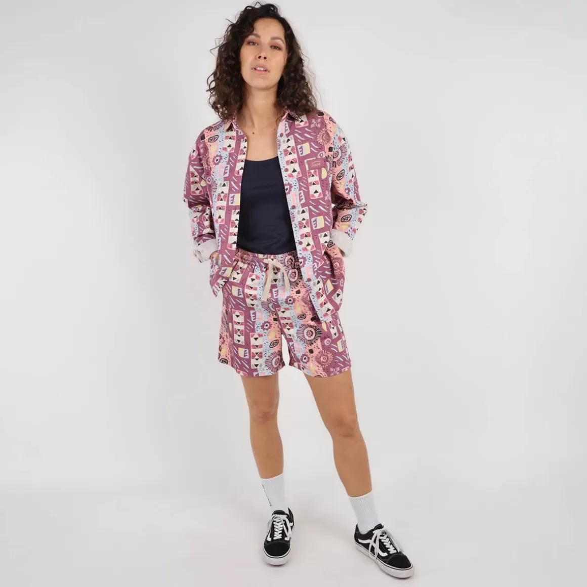 OXBOW Shirt CHINZA - Açaï Au00e7au00ef Online