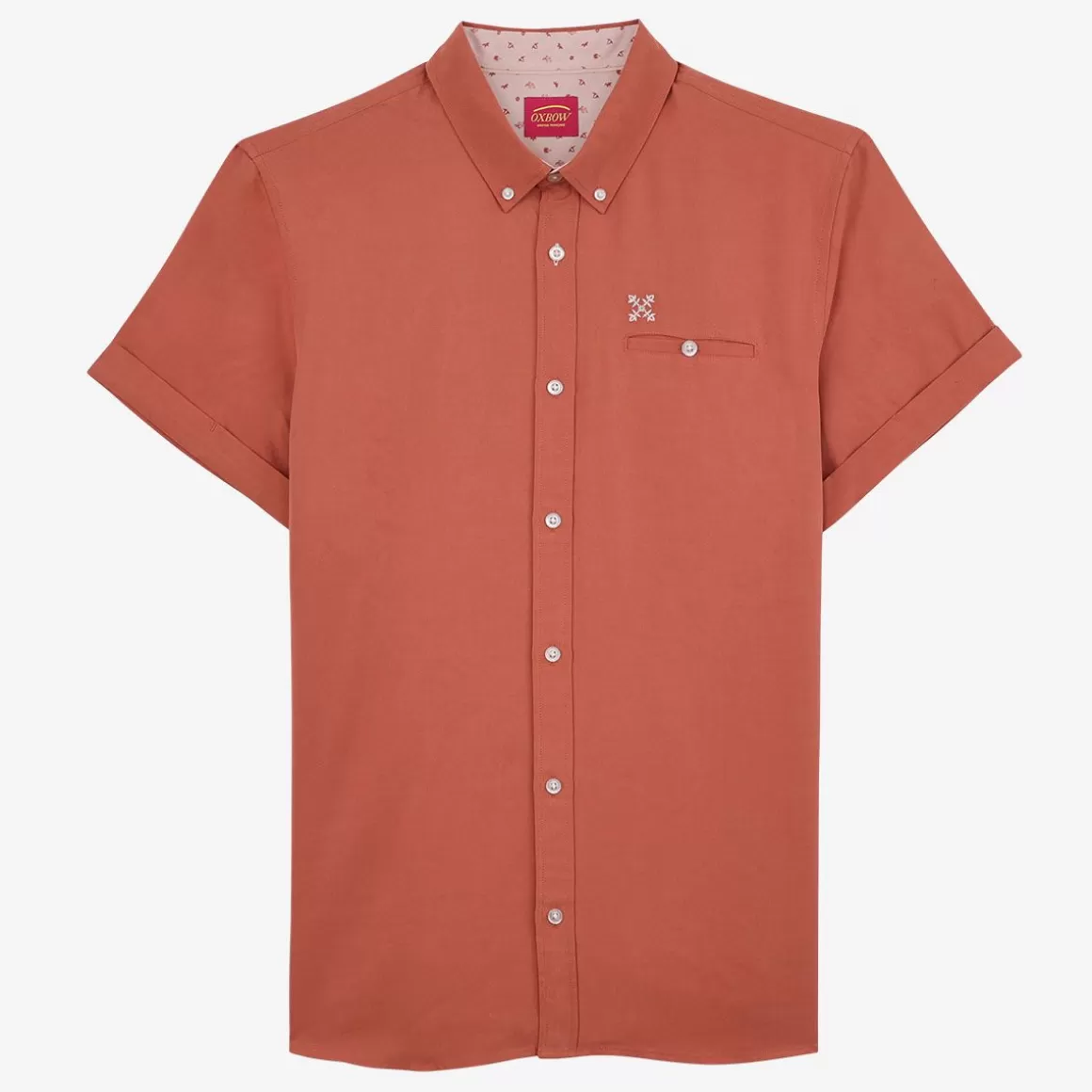 OXBOW Shirt COMMI - Cannelle Discount