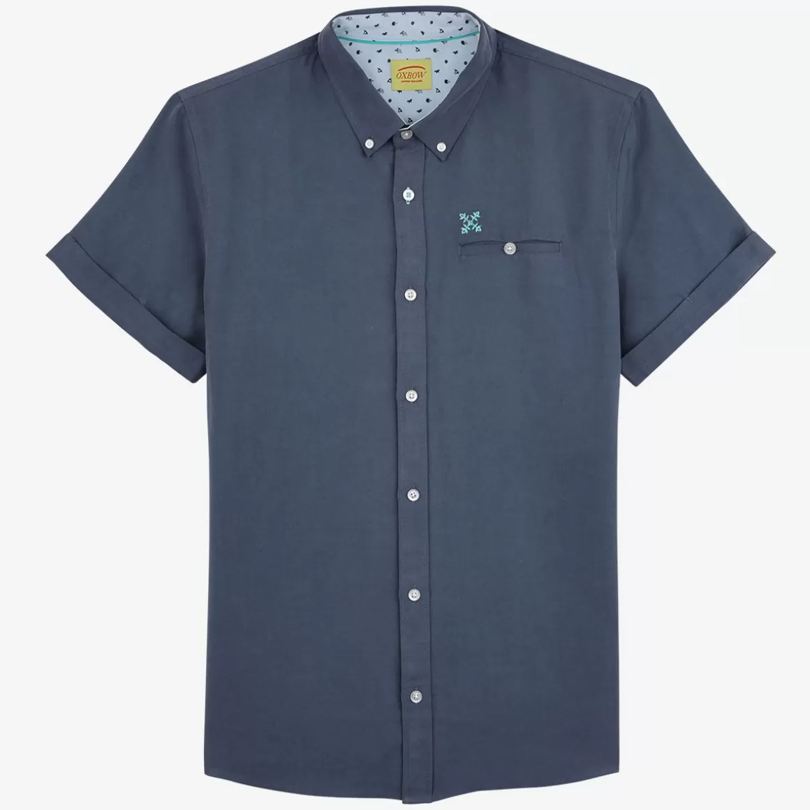 OXBOW Shirt COMMI - Deep Marine Cheap