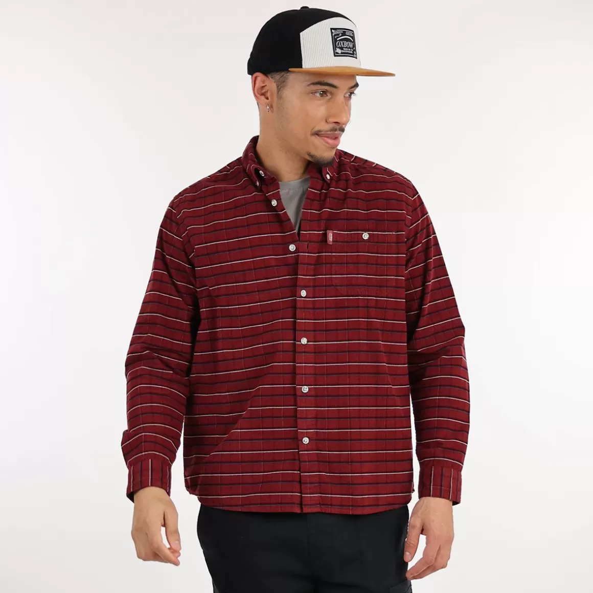 OXBOW Shirt COTUKA - Grenat New