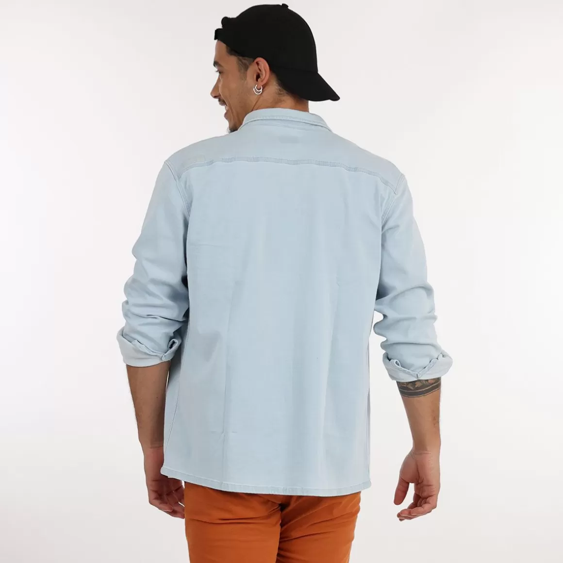 OXBOW Shirt CRAND - Light Blue New