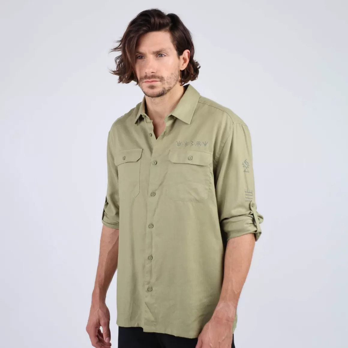 OXBOW Shirt HAUTZA - Aloe Best