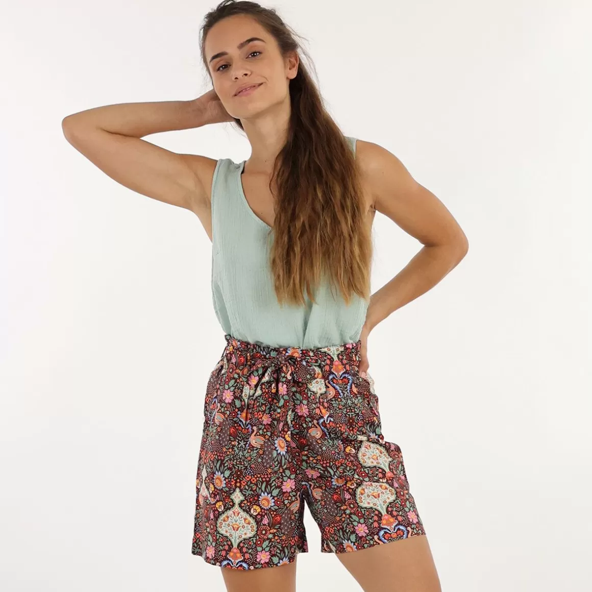 OXBOW Shorts IOLINA - Terre Brulée Terre Brulu00e9e Flash Sale