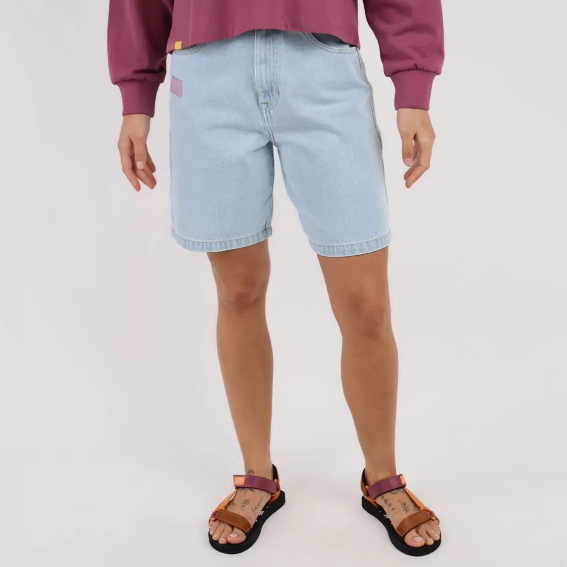 OXBOW Shorts OHANA - Light Blue Online