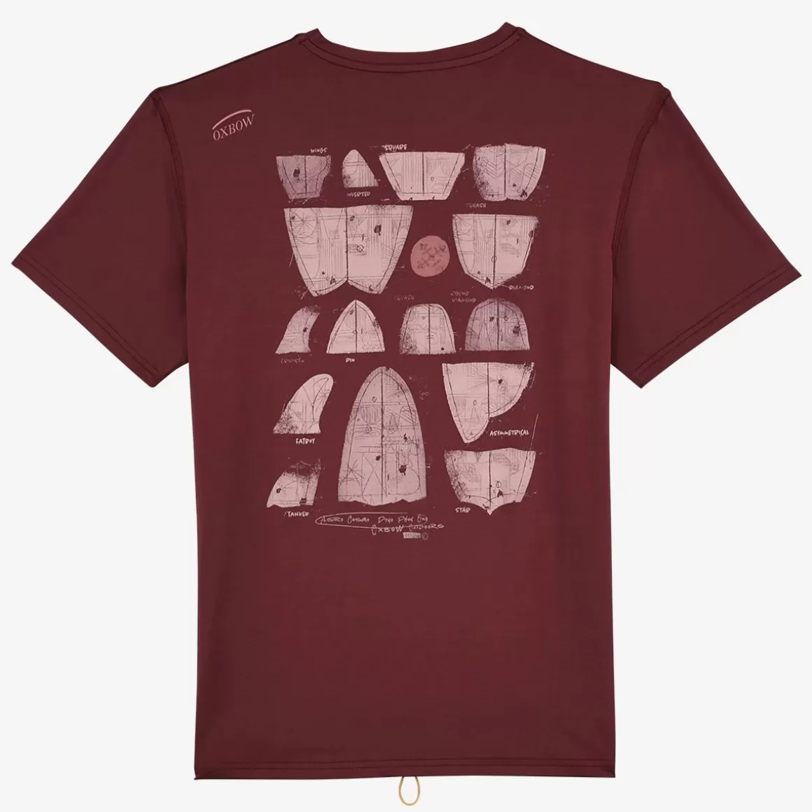 OXBOW Surf-Tee BIARO - Terre Brulée Terre Brulu00e9e Flash Sale