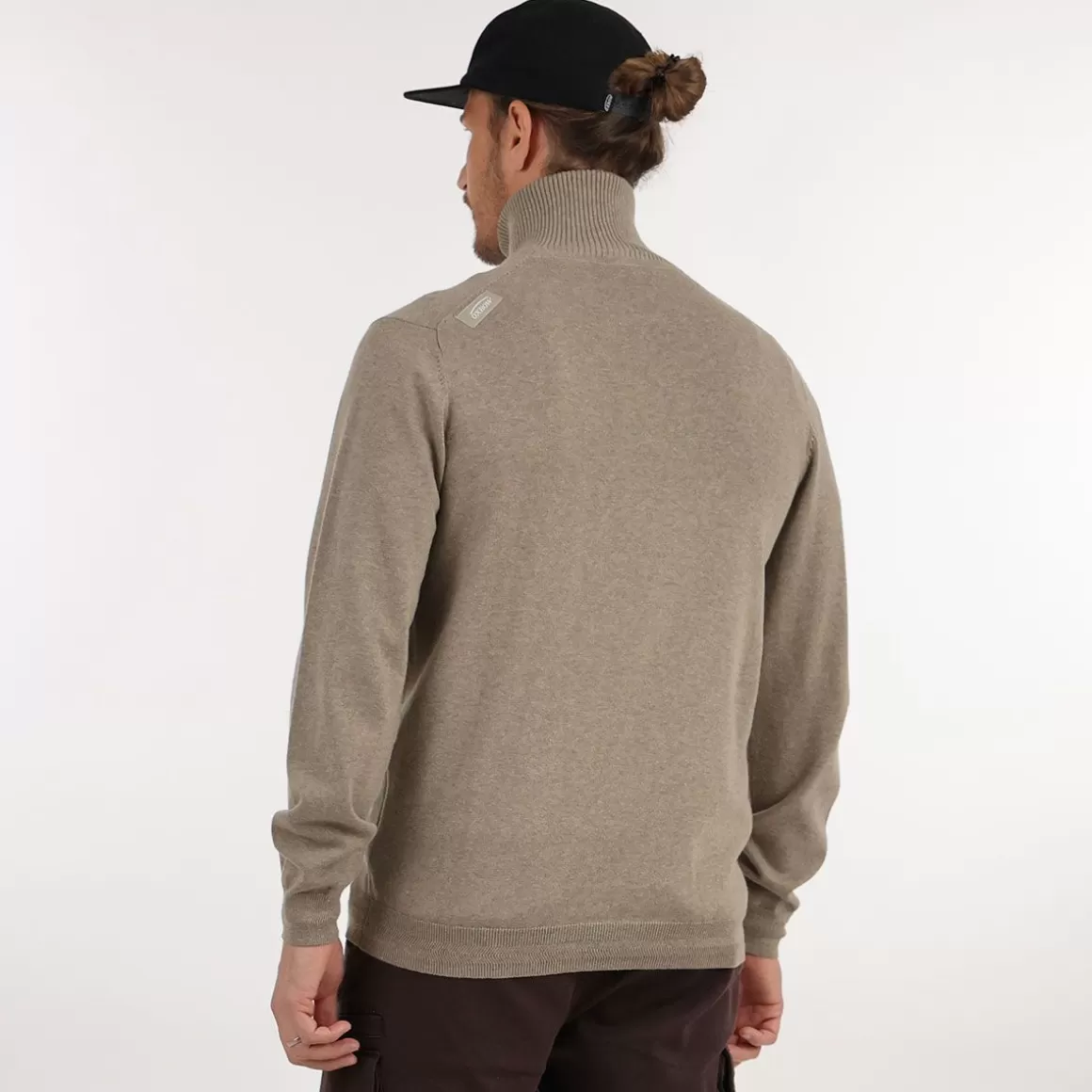 OXBOW Sweater PENZI - Ciment Chiné Heather Cement Best Sale