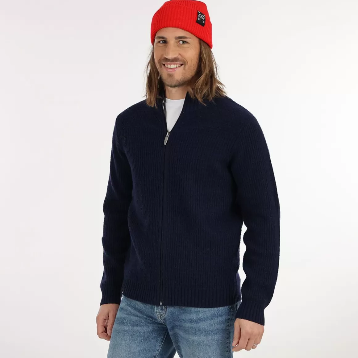 OXBOW Sweater PERALF - Deep Marine Cheap