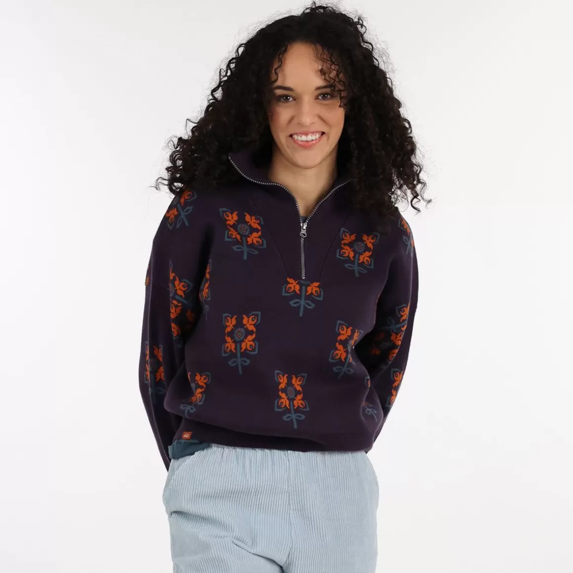 OXBOW Sweater PERIKLES - Velvet Discount