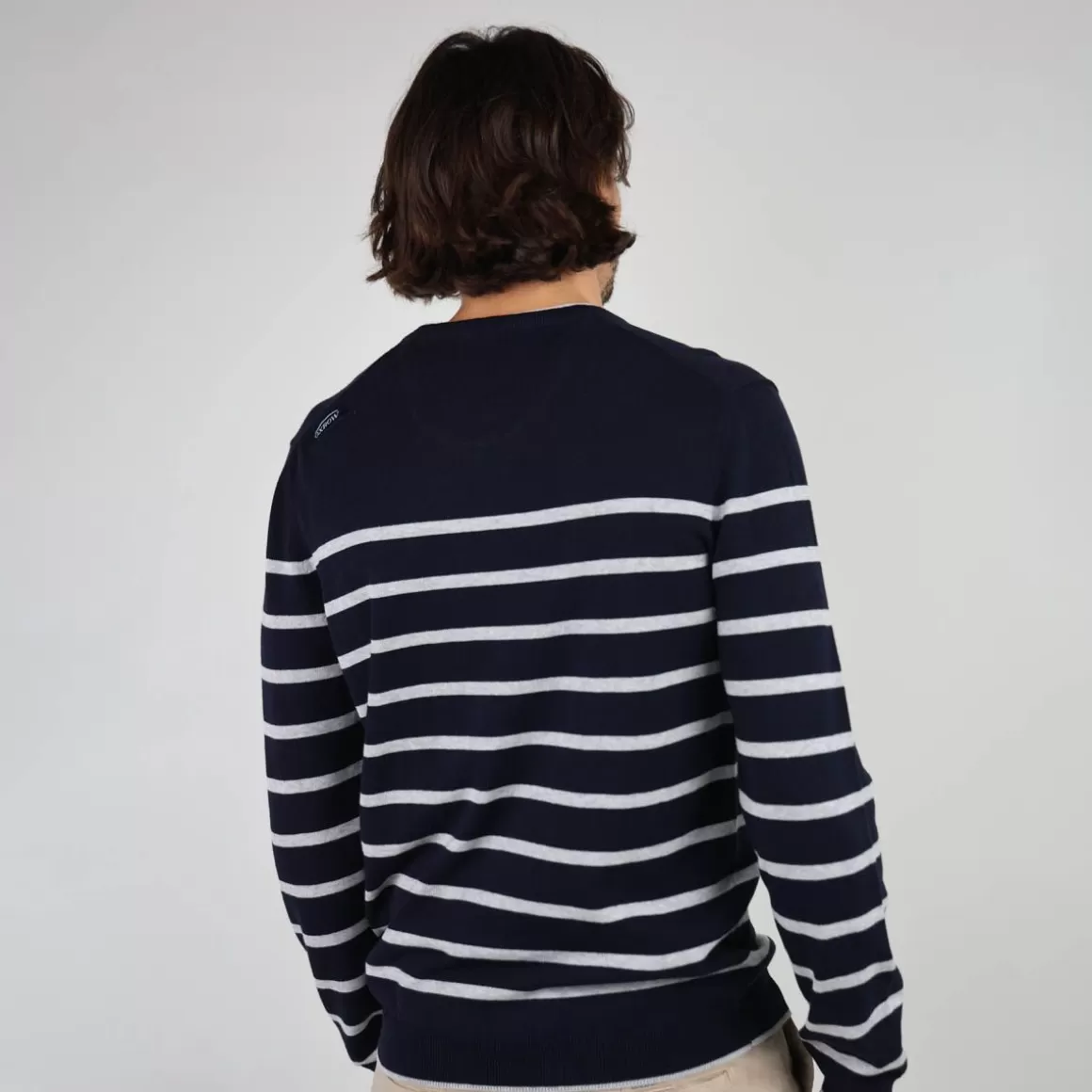 OXBOW Sweater PEROM - Deep Marine Chiné Heather Deep Marine Shop