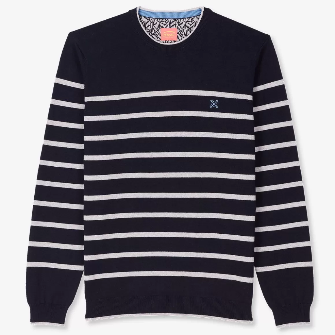 OXBOW Sweater PEROM - Heather Deep Marine Clearance