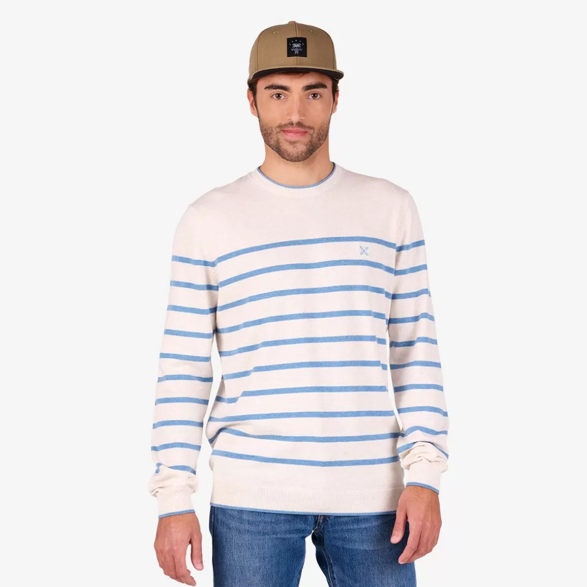 OXBOW Sweater PEROM - Heather Sel Heather Salt Online